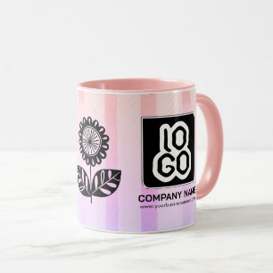 Personalisiertes Werbelogo für Unternehmen Tasse