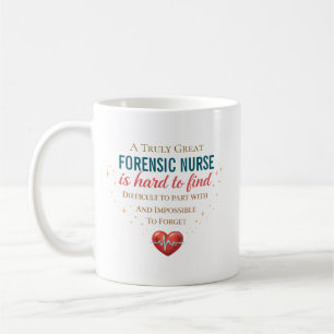 Personalisiertes Wertschätzungszitat für forensisc Kaffeetasse