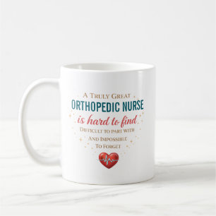 Personalisiertes Wertschätzungszitat für orthopädi Kaffeetasse