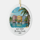 Personalisiertes West-Schloss, Florida Staat Keramik Ornament (Rechts)