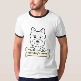 Personalisiertes Westie T-Shirt