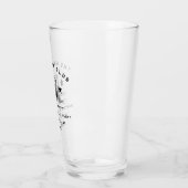 Personalisiertes Whiskey-Wochenende-Junggesellenab Glas (Links)