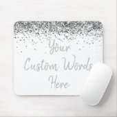 Personalisiertes White Silver Assistant Geburtstag Mousepad (Mit Mouse)