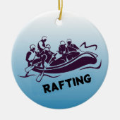 Personalisiertes White Water Rafting Ornament (Vorne)