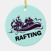 Personalisiertes White Water Rafting Ornament (Vorne)