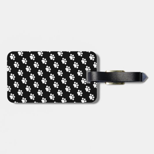 Personalisiertes Whitepaper Gepäckanhänger (Rückseite horizontal)