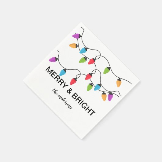 Personalisiertes Whitepaper Serviette (Ecke)