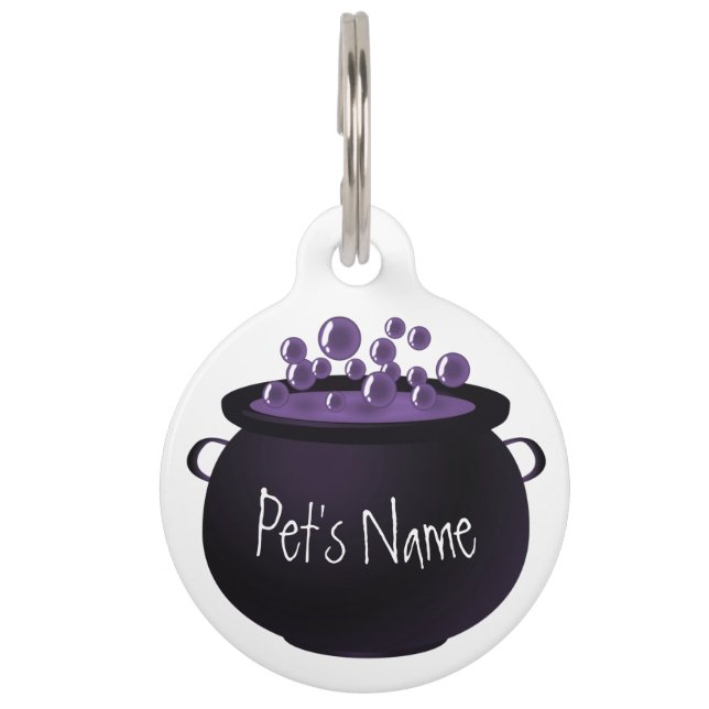 Personalisiertes Wiccan Dog Tag Custom Pet ID Tag Haustiermarke (Vorderseite)
