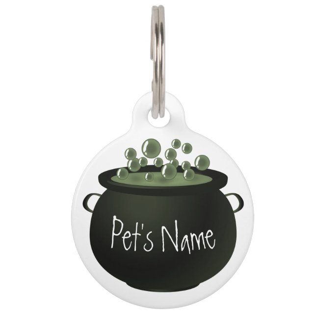 Personalisiertes Wiccan Dog Tag Custom Pet ID Tag Haustiermarke (Vorderseite)