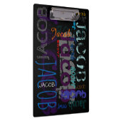 Personalisiertes wiederholendes Klemmbrett (Rechts)