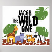 Personalisiertes Wild One Poster (Vorne)