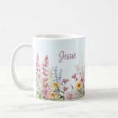 Personalisiertes Wildblume Kaffeetasse (Links)
