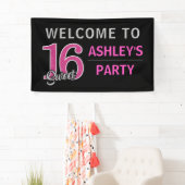 Personalisiertes Willkommen des Bonbon-16 heißen Banner (Insitu)