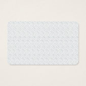 Personalisiertes Winter-Geometrie-Muster (Rückseite)