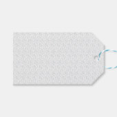 Personalisiertes Winter-Geometrie-Muster Geschenkanhänger (Vorderseite (Horizontal))