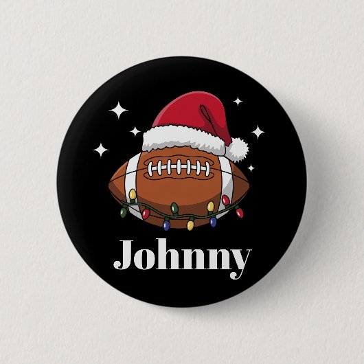 Personalisiertes Wintersportteam Button (Vorderseite)