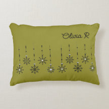 Personalisiertes Winterwonderland Akzent Pillow