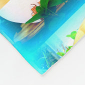 personalisiertes winziges Casa Thunder_Cove Fleecedecke (Ecke)