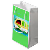 Personalisiertes winziges Casa Thunder_Cove Kleine Geschenktüte (Rückseite Schrägansicht)