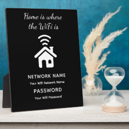 Personalisiertes WLAN-Kennwort und Netzwerk für Gä Fotoplatte