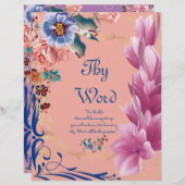 Personalisiertes Word Gedicht (Vorne/Hinten)