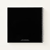 Personalisiertes Wörterbuch Notizblock (Rückseite)