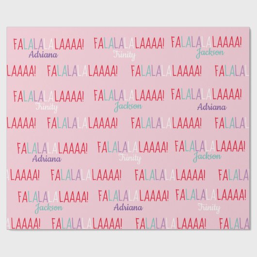 Personalisiertes Wrackpapier Geschenkpapier (Flach)