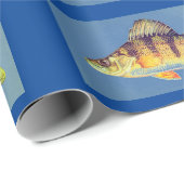 Personalisiertes Wrapping Paper "Gelbe Perle" Geschenkpapier (Rolleneckpunkt)