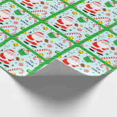 Personalisiertes Wrapping Paper Geschenkpapier (Ecke)