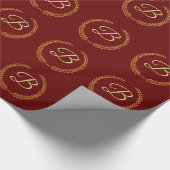 Personalisiertes Wrapping-Papier mit 10 cm x 2 m Geschenkpapier (Ecke)