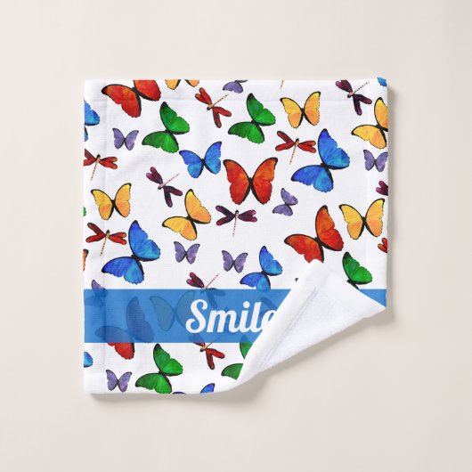 Personalisiertes wunderliches badhandtuch set (Waschlappen)