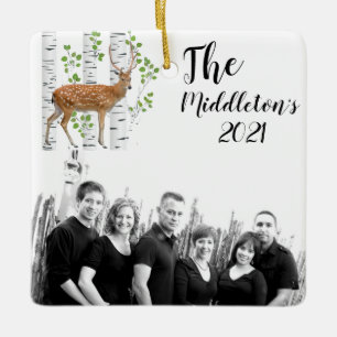 Personalisiertes XMAS Ornament Deer Doe Buck Woodl