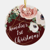 Personalisiertes XMAS Ornament Geometrisches Garde (Vorne)