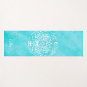 Personalisiertes Yoga Mat Medizin Geschenk Frauen Yogamatte (Vorderseite (Horizontal))