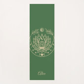 Personalisiertes Yoga Mat Medizin Geschenk Lila Yogamatte (Vorderseite)