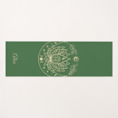 Personalisiertes Yoga Mat Medizin Geschenk Lila Yogamatte (Vorderseite (Horizontal))