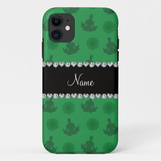 Personalisiertes Yoga-Muster Case-Mate iPhone Hülle (Rückseite)