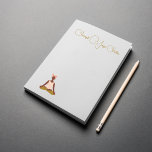 Personalisiertes Yoga Studio Notepad Notizblock<br><div class="desc">Personalisiertes Yoga Studio Notepad</div>