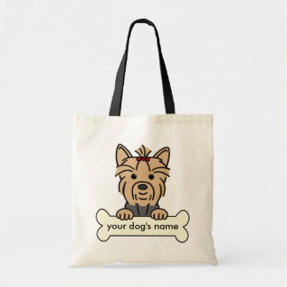 Personalisiertes Yorkie Tragetasche