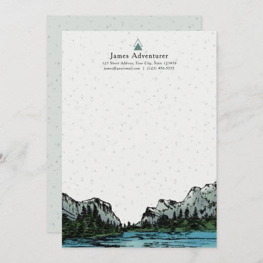 Personalisiertes Yosemite Vielen Dank Dankeskarte (Vorne/Hinten)