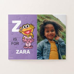 Personalisiertes Z ist für Zoe   Foto Puzzle
