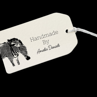 Personalisiertes Zebra Handgefertigt Von Permastempel