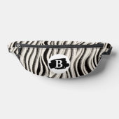 Personalisiertes Zebra Stripe Print Fanny Pack Bauchtasche (Ablage )