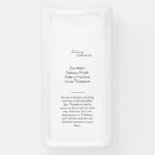 Personalisiertes Zeichen für die Gedenkstätte Banner (Vertikal)