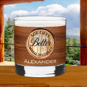 Personalisiertes Zeitalter verbessert sich mit Whi Whiskyglas