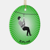 Personalisiertes Zipline Ornament (Rechts)