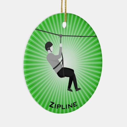 Personalisiertes Zipline Ornament (Rechts)
