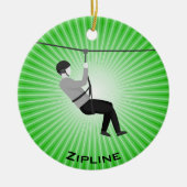 Personalisiertes Zipline Ornament (Vorne)
