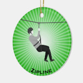 Personalisiertes Zipline Ornament (Links)