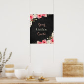 Personalisiertes Zitat Benutzerdefinierte Anführun Poster (Küche)